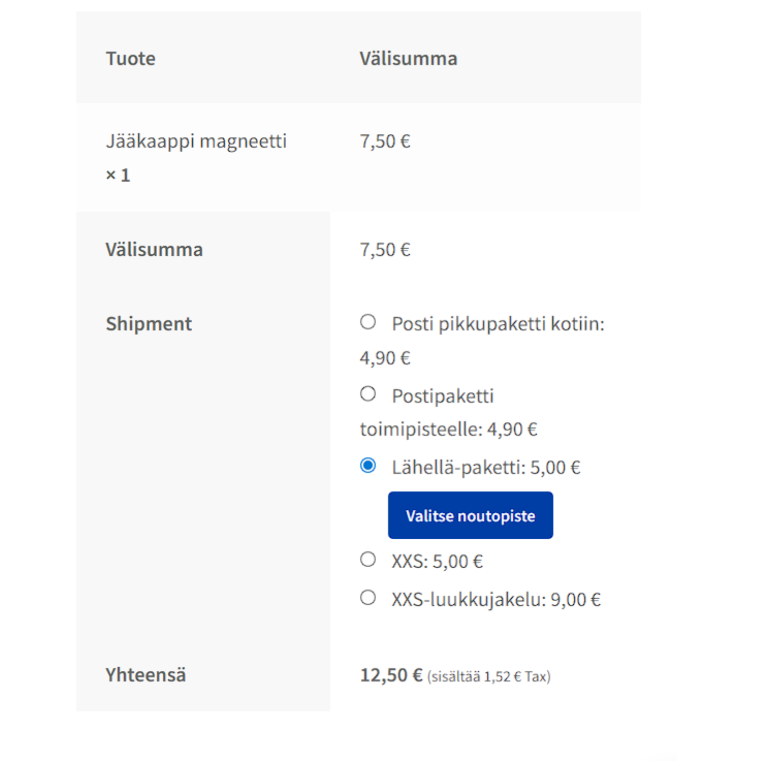Matkahuolto Woocommerceen - Image 4